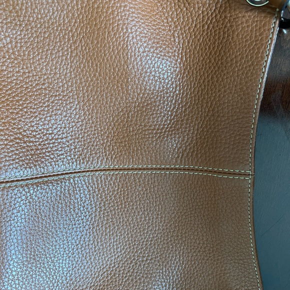 Dooney crossbody purse in a camel color - Picture 5 of 13